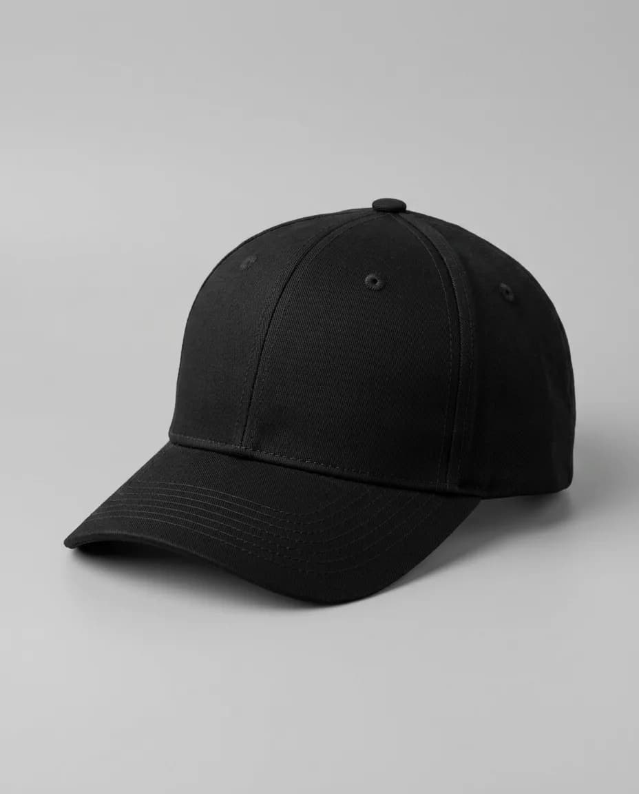 Embroidered Structured Cap