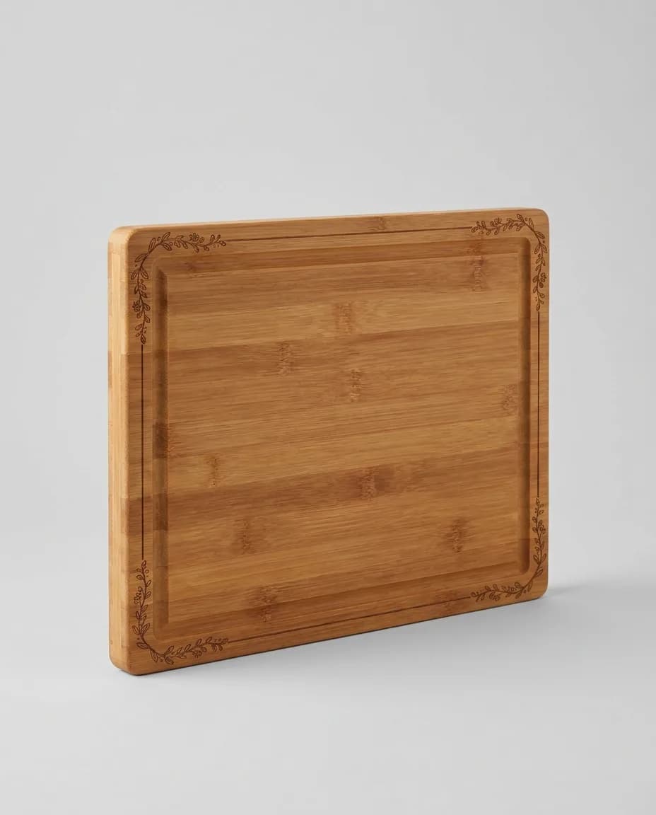Engraved Bamboo Cutting Board